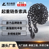  g80级锰钢起重链条  淬火工艺 冶金起重机适用 辰力生产厂家