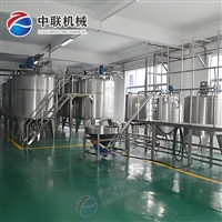 山药汁饮料生产线 猴头菇饮料加工设备 植物蛋白饮料生产设备