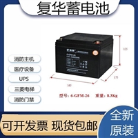 复华蓄电池6-GFM-55技术参数