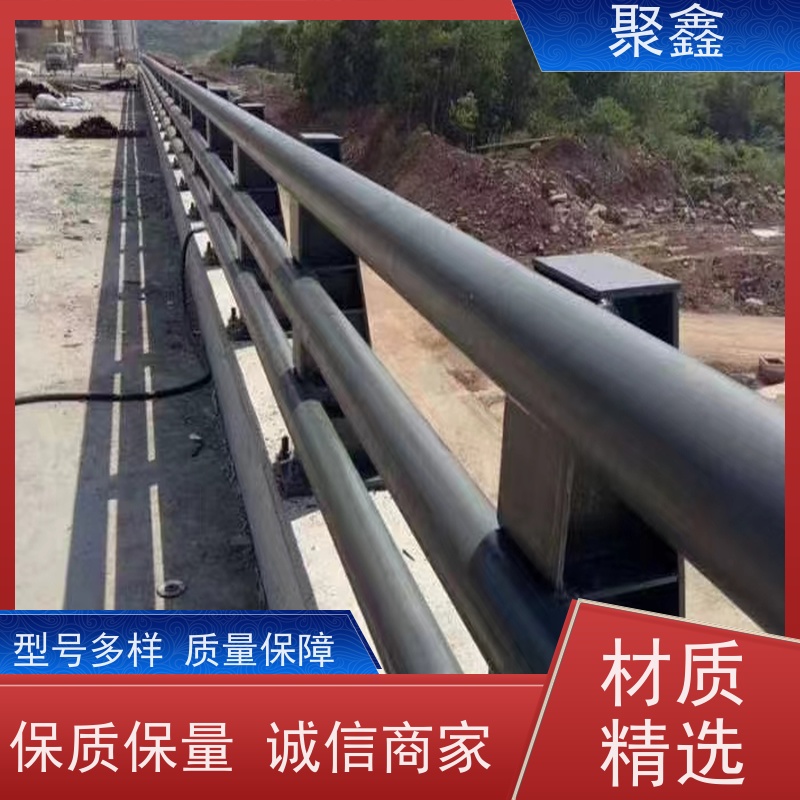 聚鑫 甘肃桥梁栏杆 公园内的河道 安装简单 操作灵活