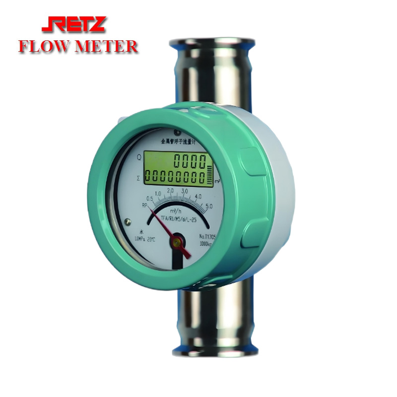 进口卡箍金属管浮子流量计