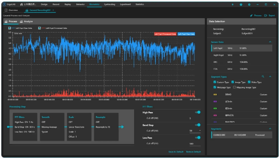 ErgOLAB生理分析软件