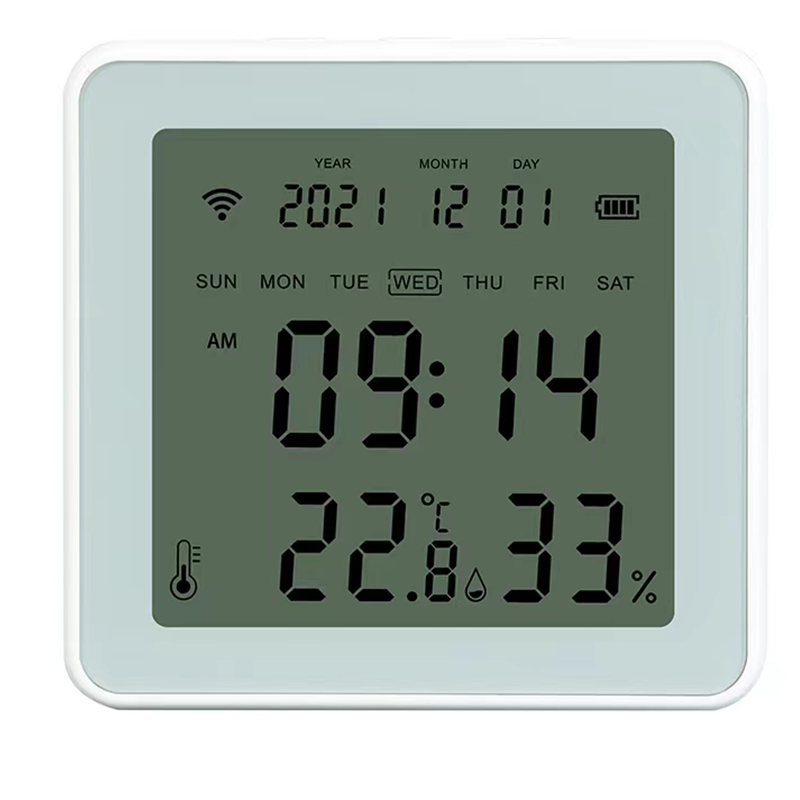 赋励智能无线温湿度探测警报器