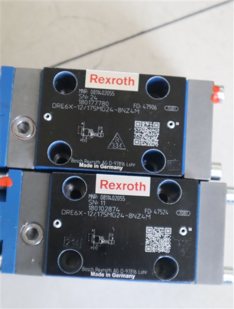 0811402055 DRE6X-12/175MG24-8NZ4M 力士乐REXROTH阀