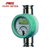 进口卡箍金属管浮子流量计