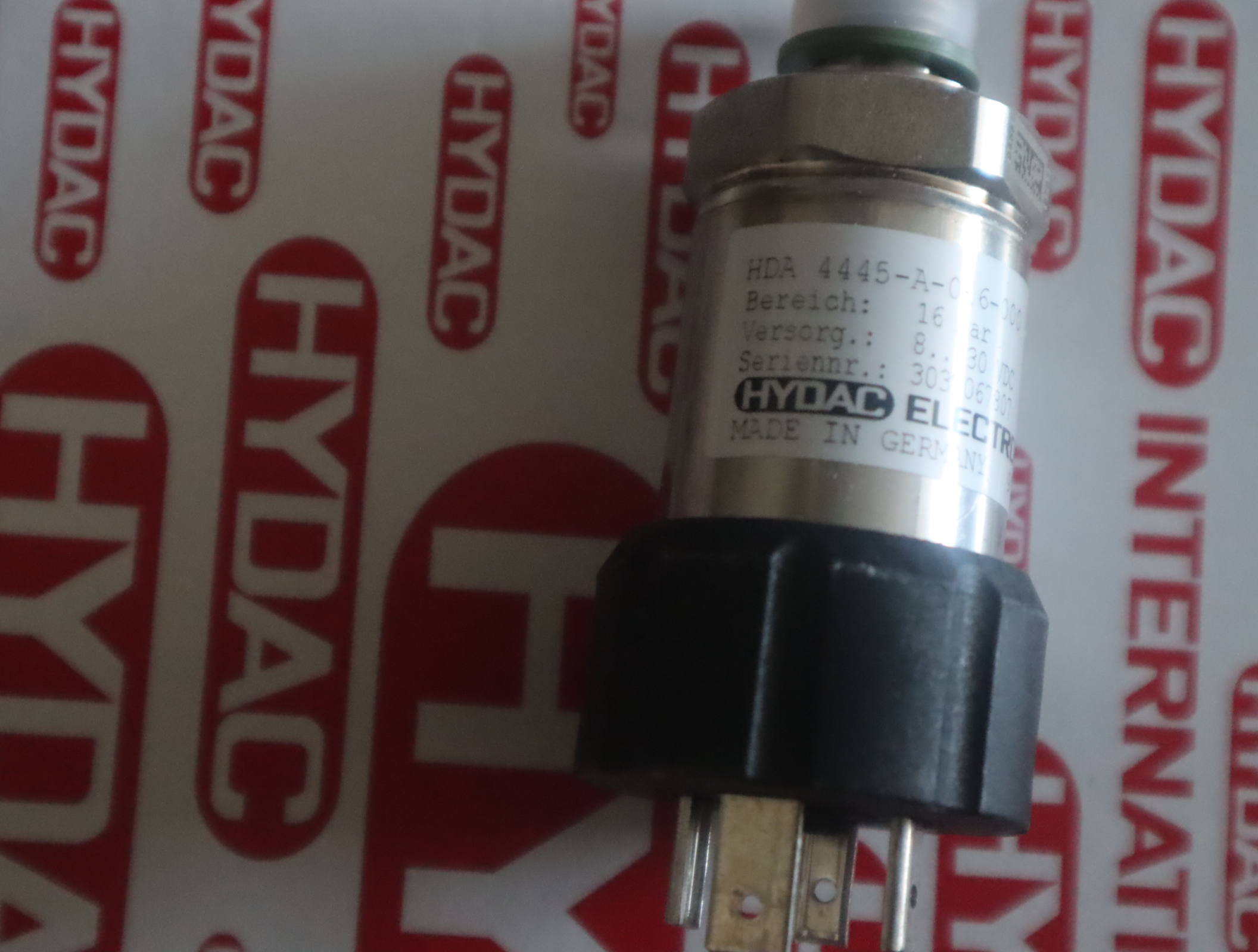 HDA 4445-A-016-000 907171 德国贺德克HYDAC压力温度传感器