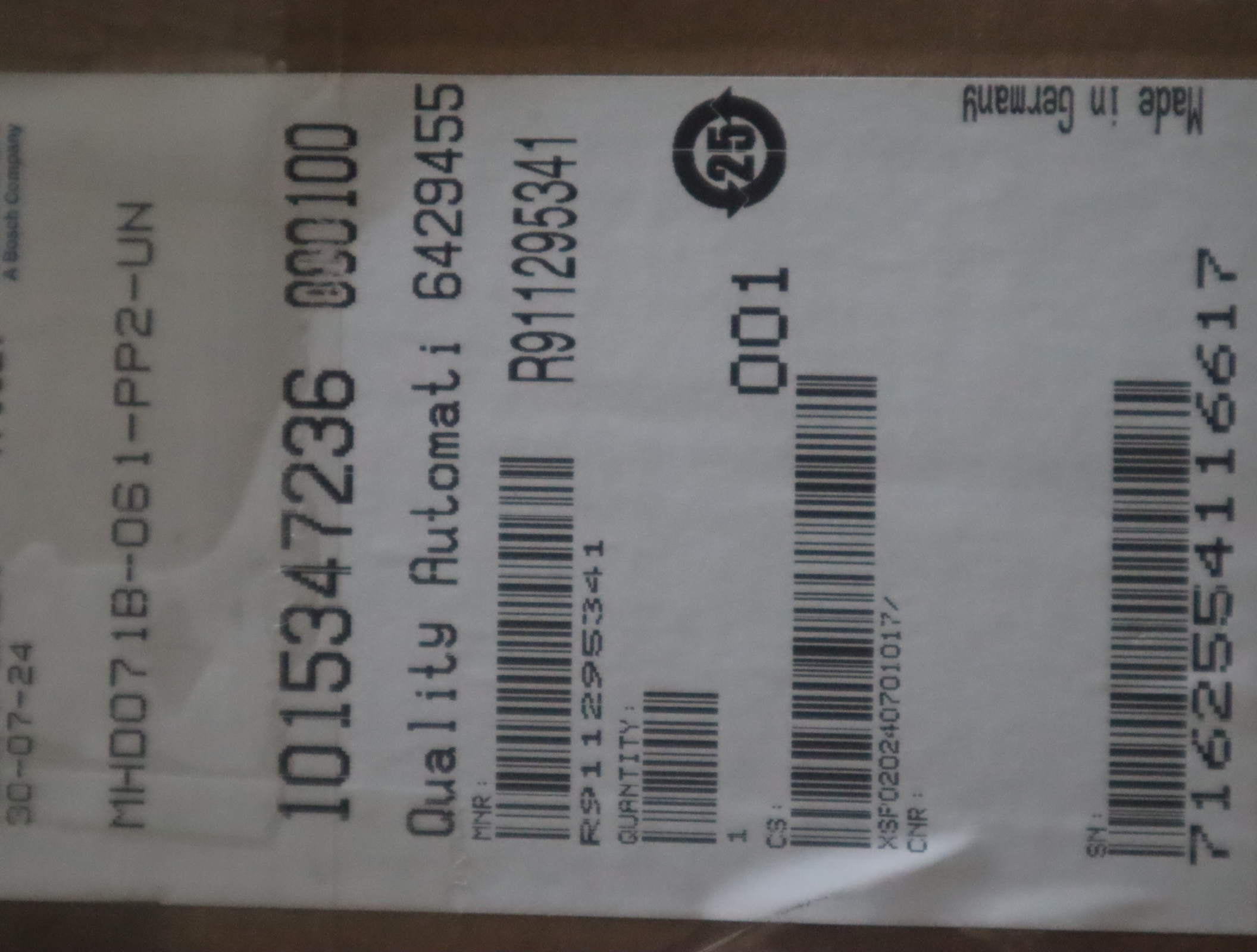 R911295341  MHD071B-061-PP2-UN 德国力士乐REXROTH伺服电机