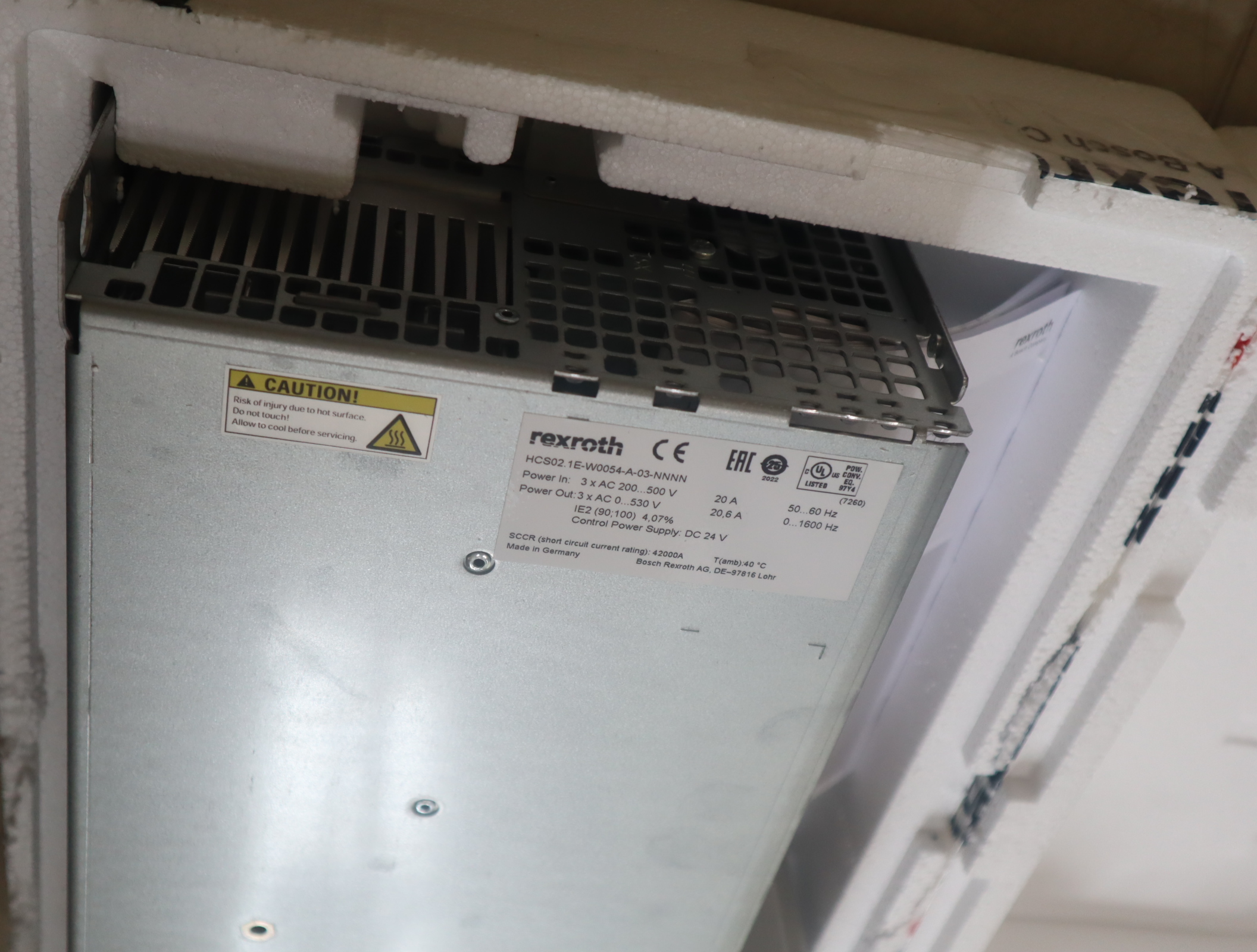 R911298373 HCS02.1E-W0054-A-03-NNNN 德国力士乐REXROTH变频器