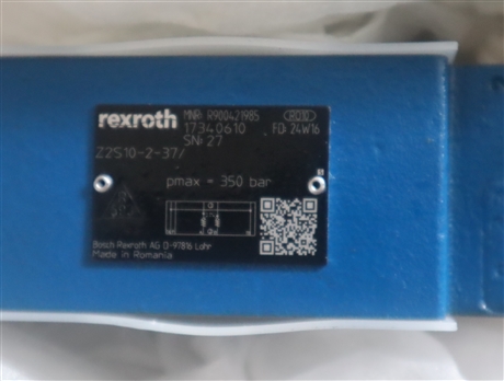 Z2S10-2-30/ Z2S10-2-31/ Z2S10-2-32/ R900421985力士乐REXROTH