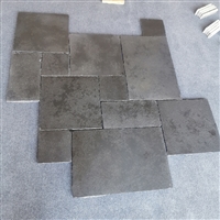 窗台板 少林黑莱姆石石材 灰色洞石大理石砖 黑色仿古墙面砖