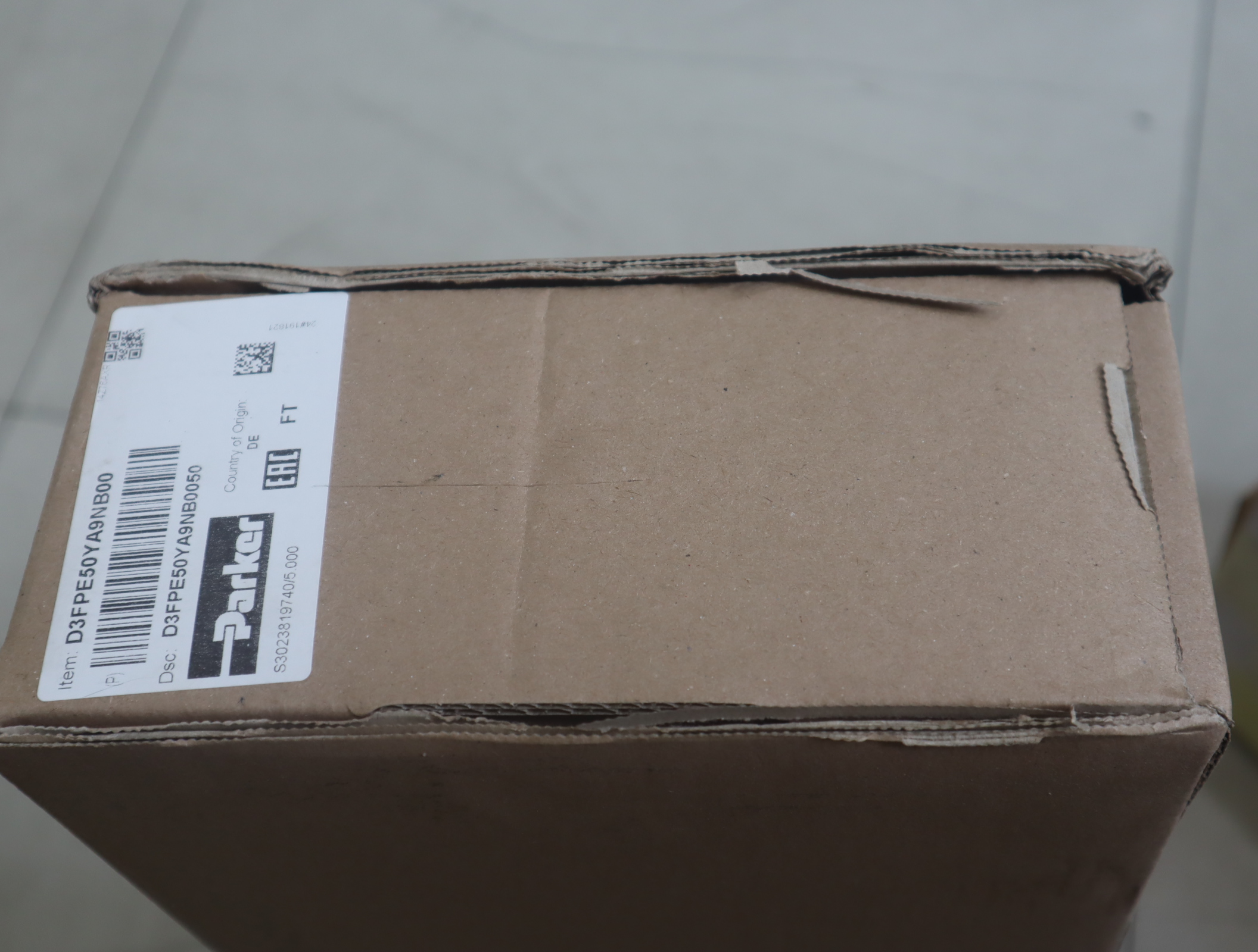 D3FPE50YA9NB00 美国派克PARKER比例阀D3FPE50YA9NB0050