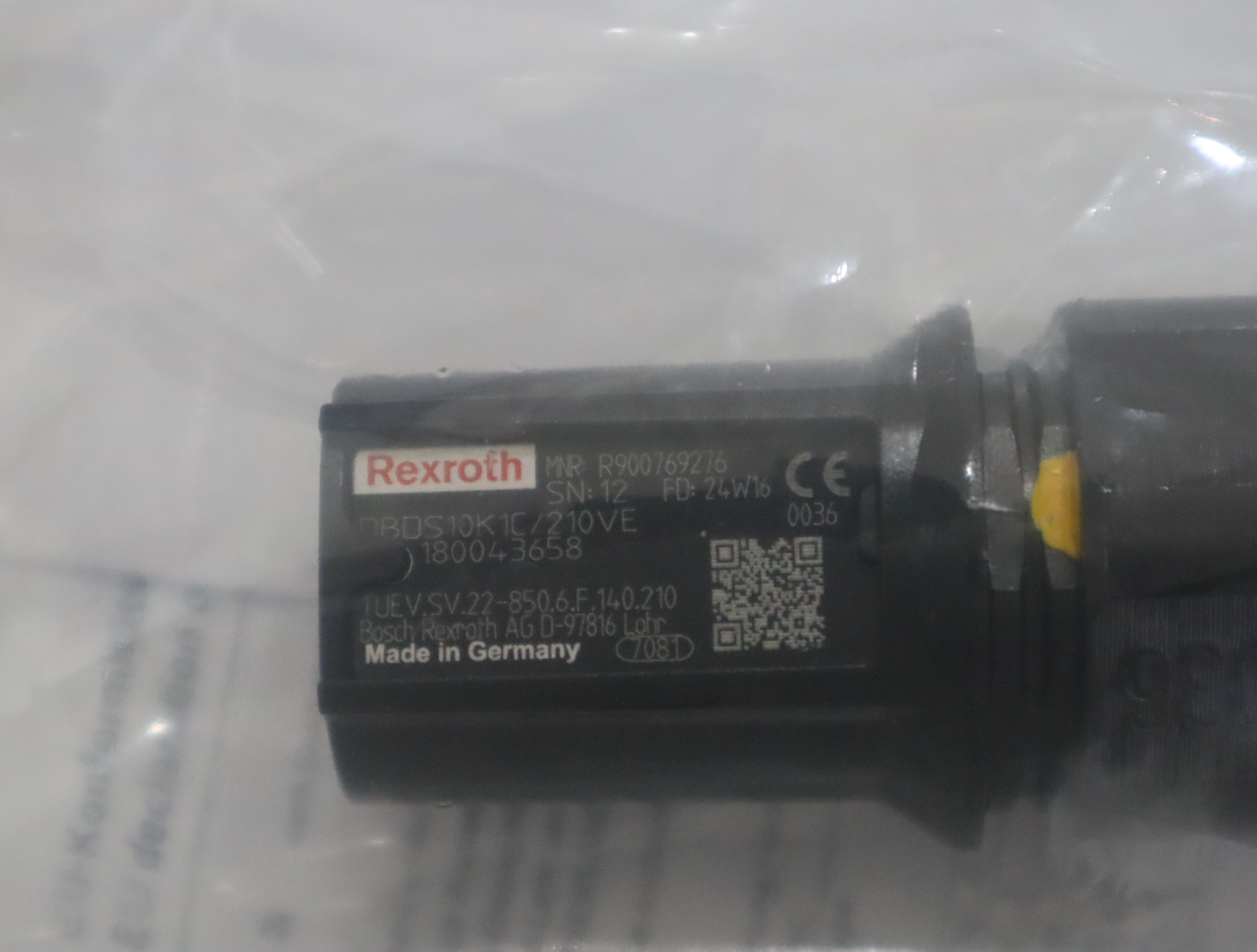 DBDS10K1C/210VE R900769276 DBDS10K1X/210VE 力士乐REXROTH阀