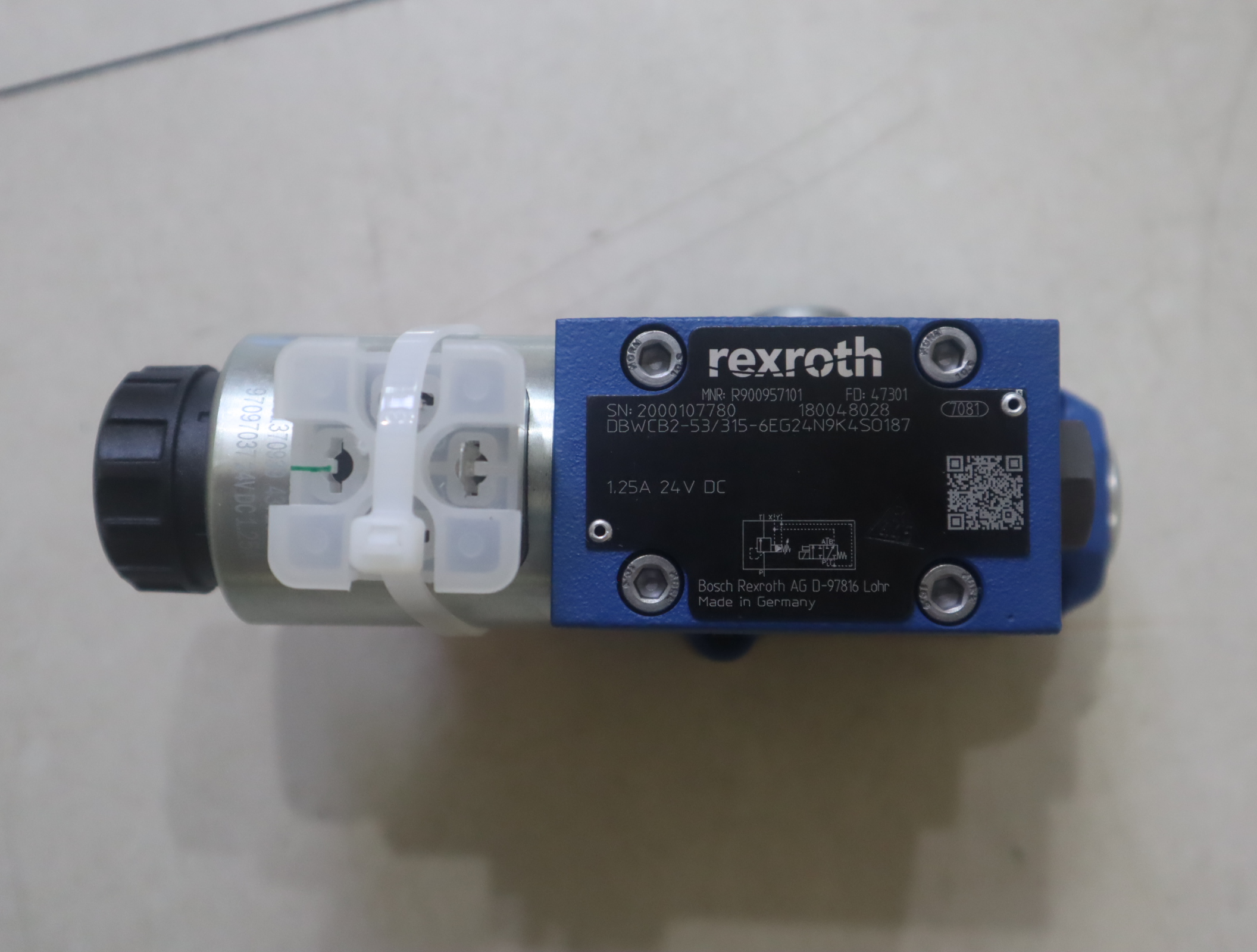 R900957101 DBWCB2-53/315-6EG24N9K4SO187 力士乐REXROTH溢流阀