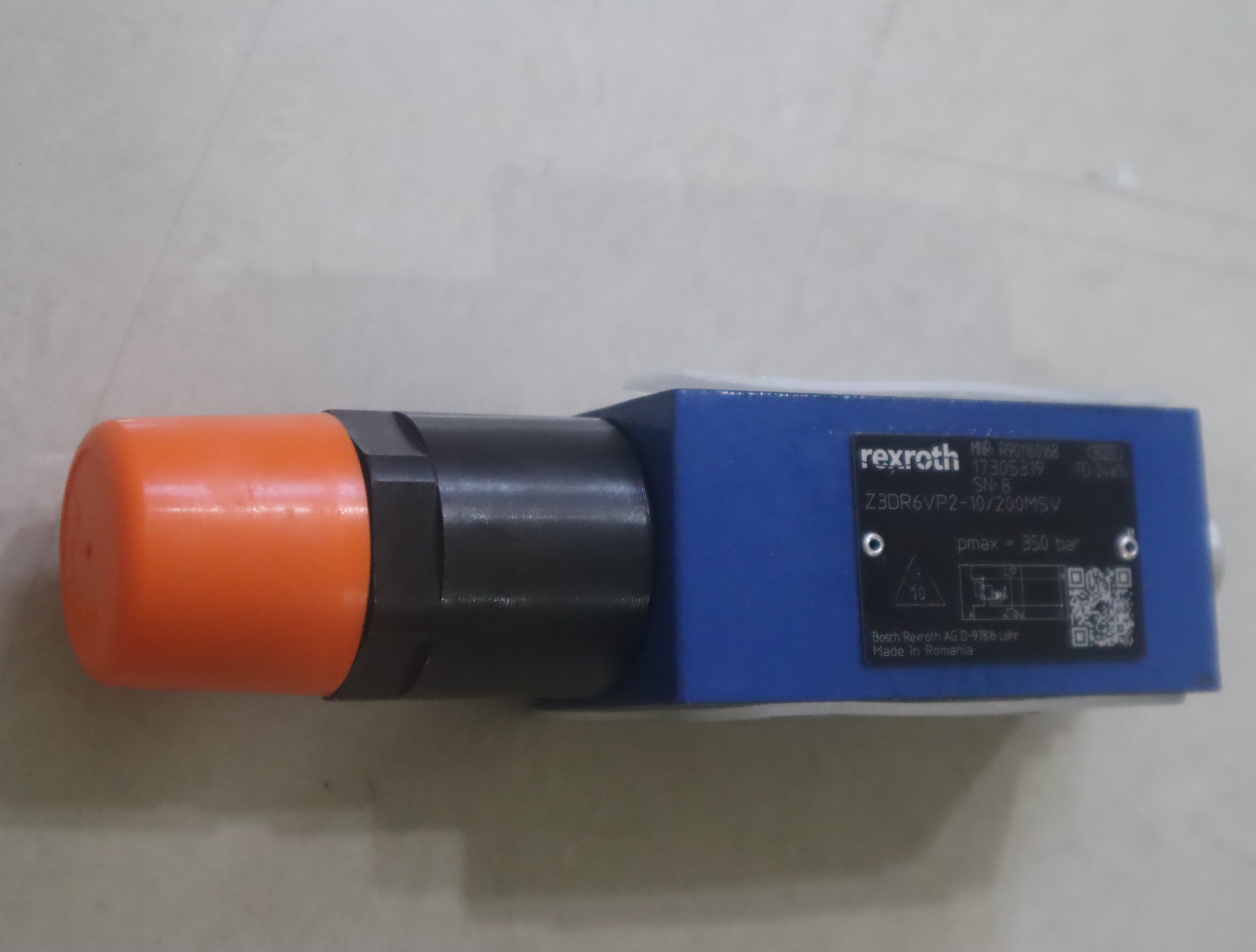 R901160168 Z3DR6VP2-10/200MSV 力士乐REXROTH溢流阀