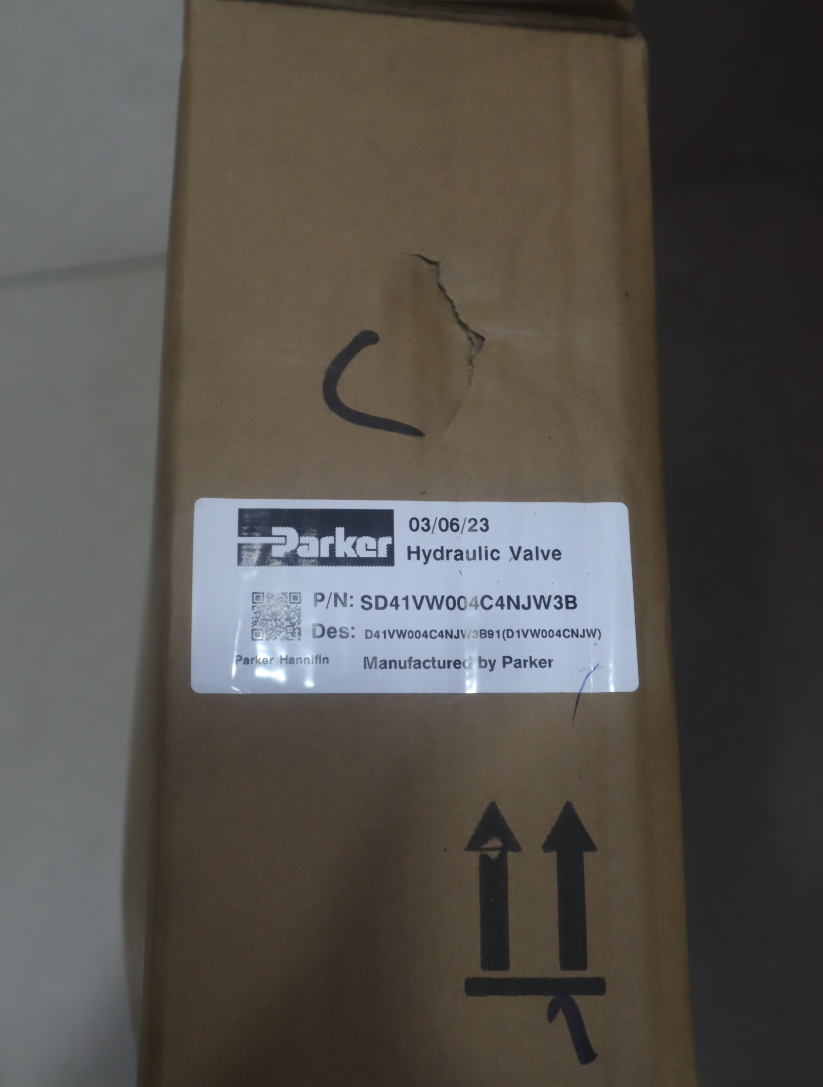 SD41VW004C4NJW3B 派克PARKER D41VW004C4NJW3B91 D1VW004CNJW