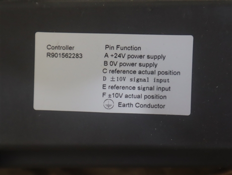R901562283 Controller Pin Function 力士乐REXROTH比例阀放大器