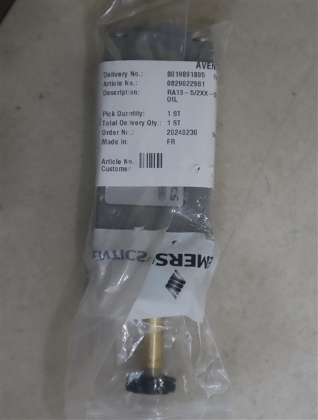 0820022981 RA18-5/2XX-SR-N0 C-OIL 德国安沃驰AVENTICS气动阀