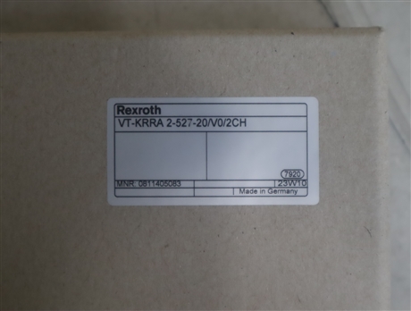 0811405083 VT-KRRA 2-527-2X/V0/2CH 德国力士乐REXROTH放大器