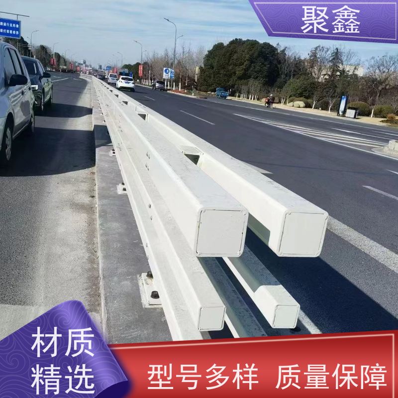 聚鑫 黑龙江塑木护栏 防止人员或动物误入河道 售后无忧 诚信经营