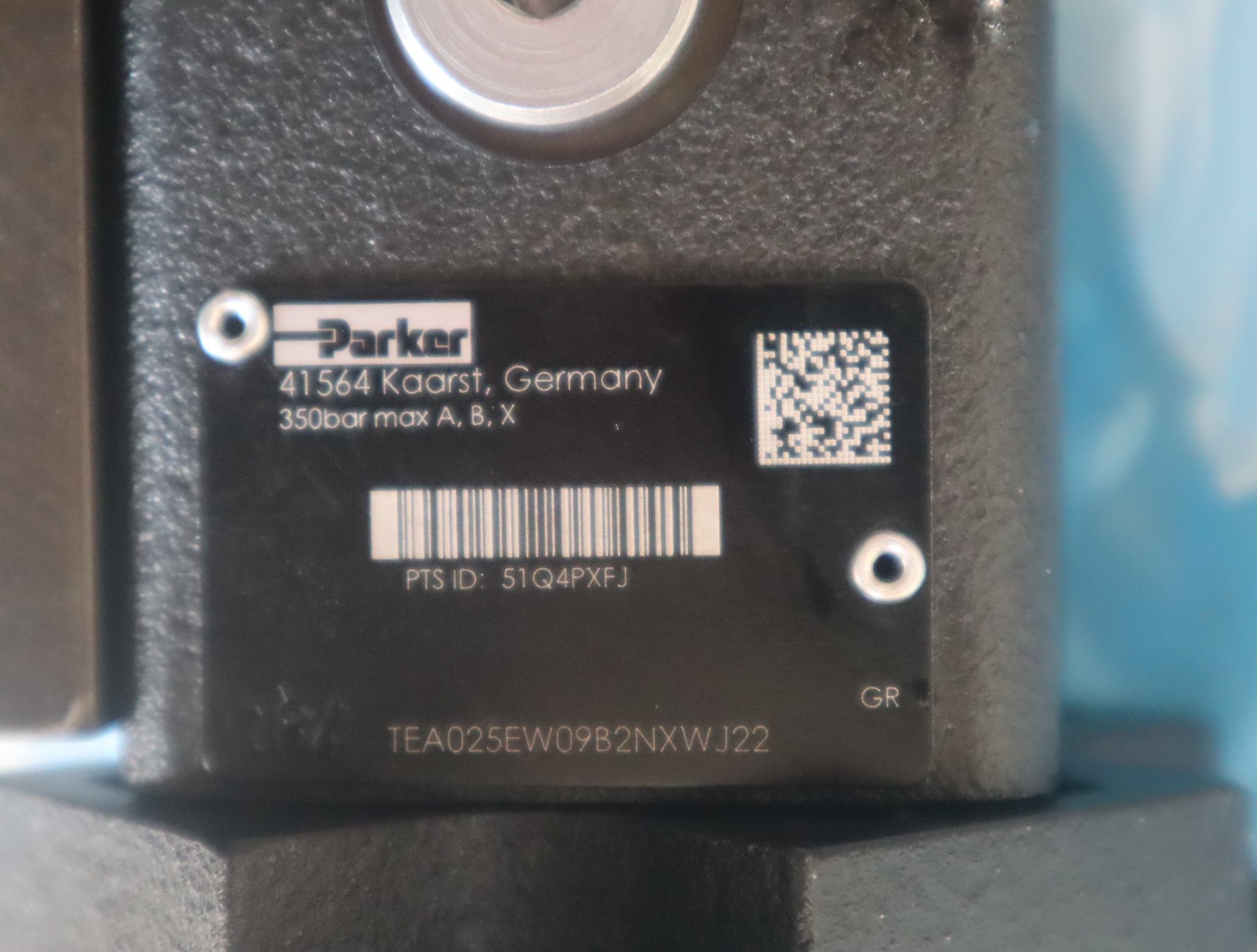 TEA025EW09B2NXWJ22 美国派克PARKER比例插装阀TEA025EW09B2NXWJ