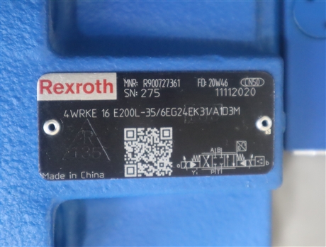 R900727361 4WRKE16E200L-33/6EG24EK31/A1D3M 力士乐REXROTH