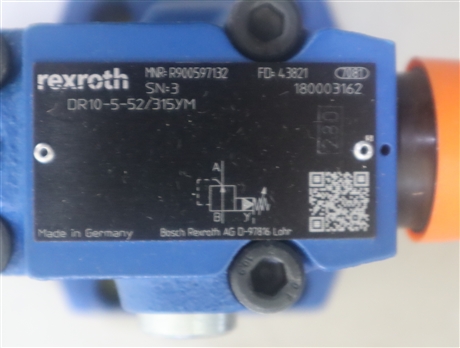 R900597132 DR10-5-53/315YM DR10-5-54/315YM 力士乐REXROTH阀
