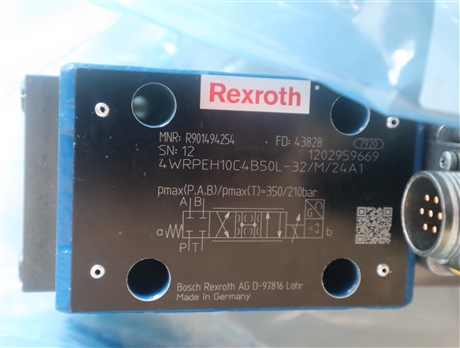 R901494254 4WRPEH10C4B50L-3X/M/24A1 力士乐REXROTH比例阀
