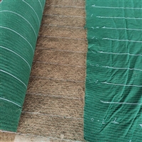 秸秆草毯边坡绿化椰丝毯护坡绿化工程