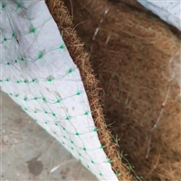 秸秆草毯椰丝植被毯高速公路边坡防护绿化工程