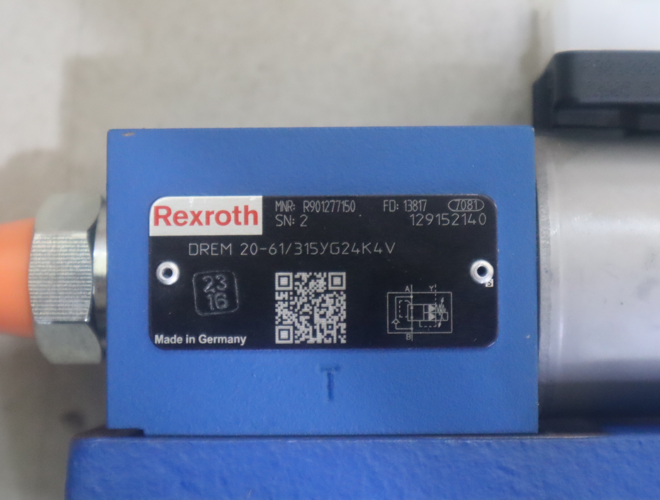 R901277150 DREM20-60/315YG24K4V 德国力士乐REXROTH减压阀