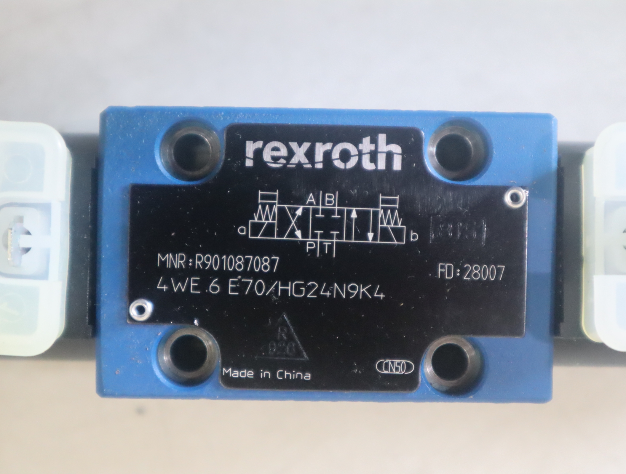 R901087087 4WE6E70/HG24N9K4 德国力士乐REXROTH电磁阀