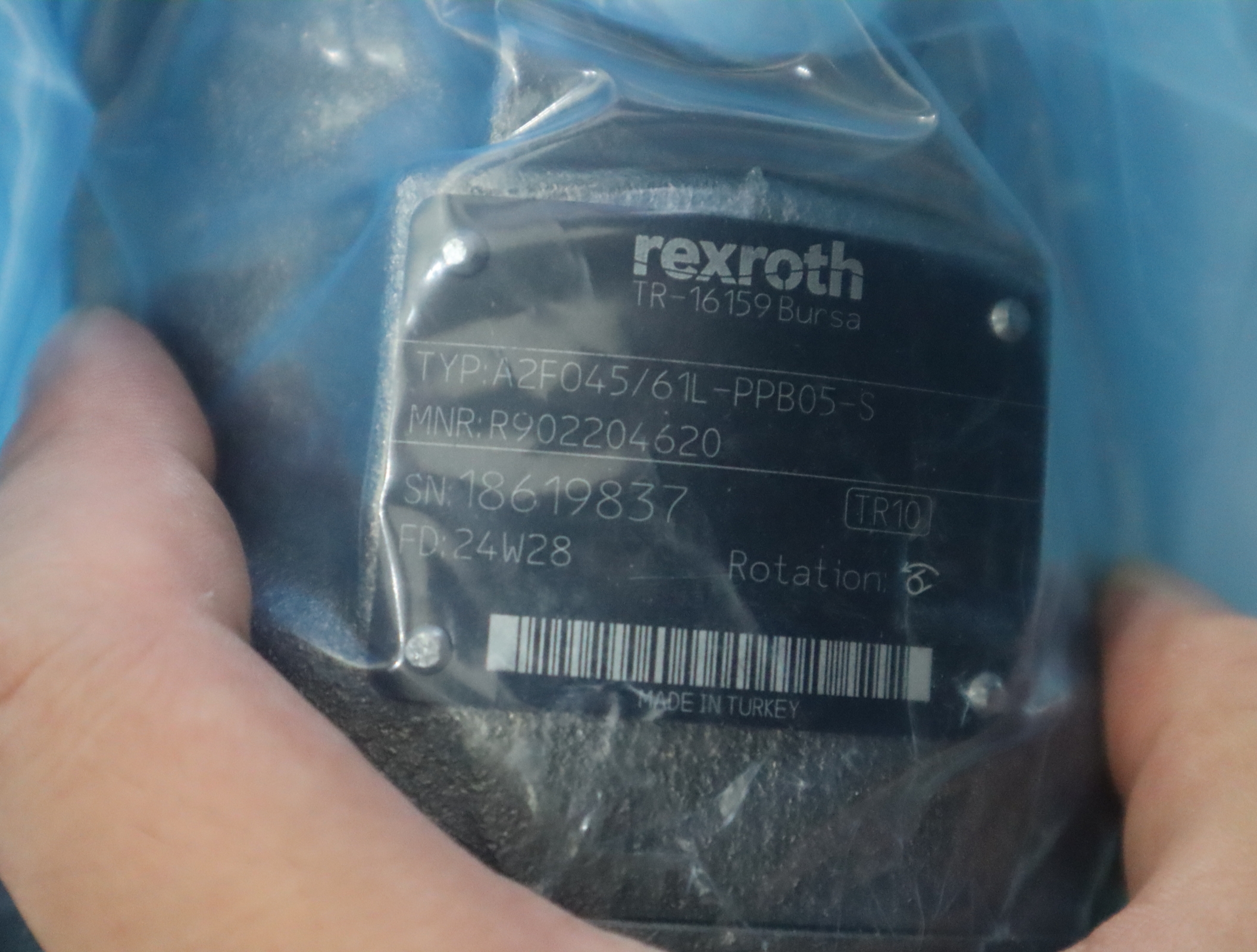 R902204620 A2FO45/61L-PPB05-S 德国力士乐REXROTH柱塞泵马达