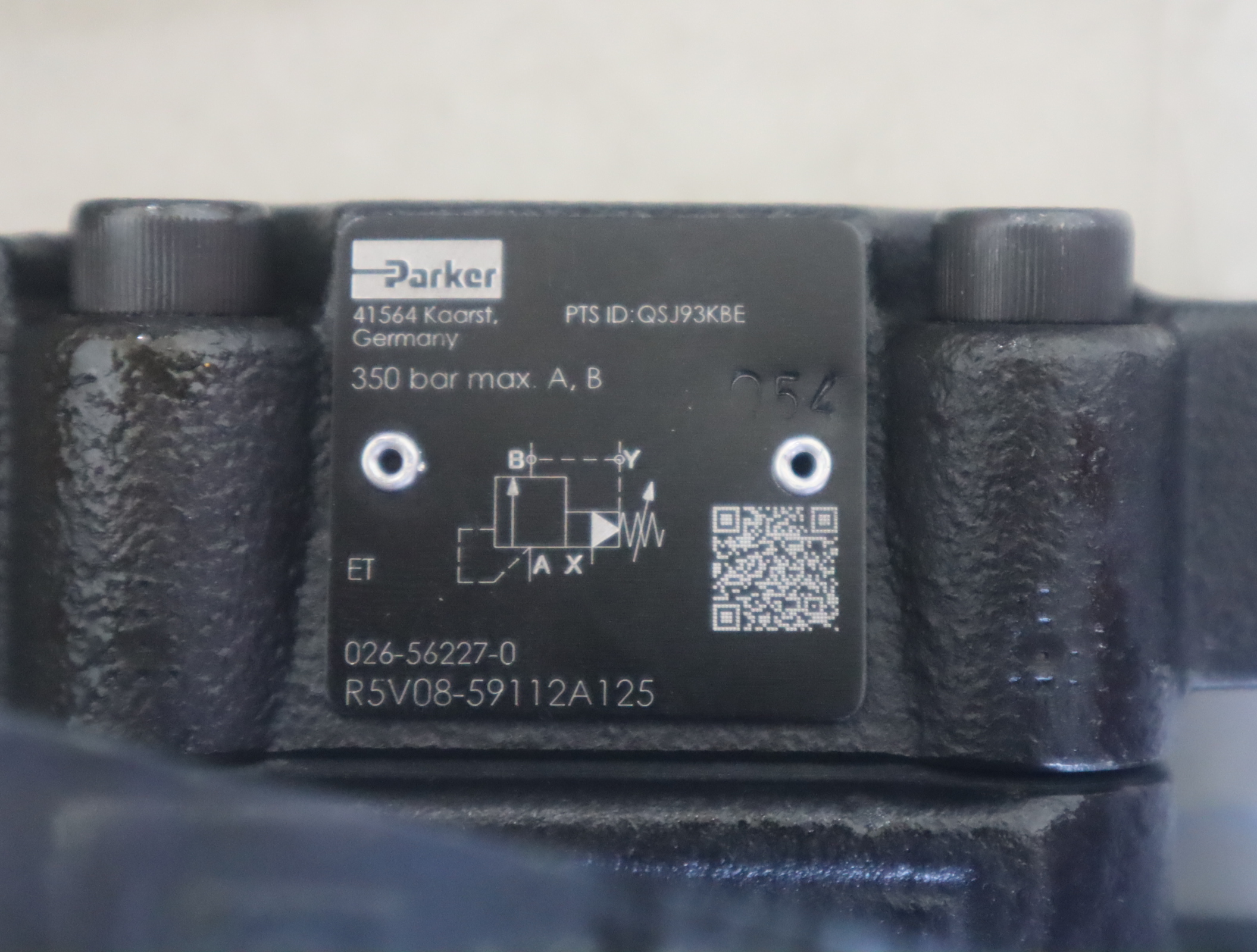 026-56227-0 R5V08-59112A125 美国派克PARKER溢流阀丹尼逊DENISON