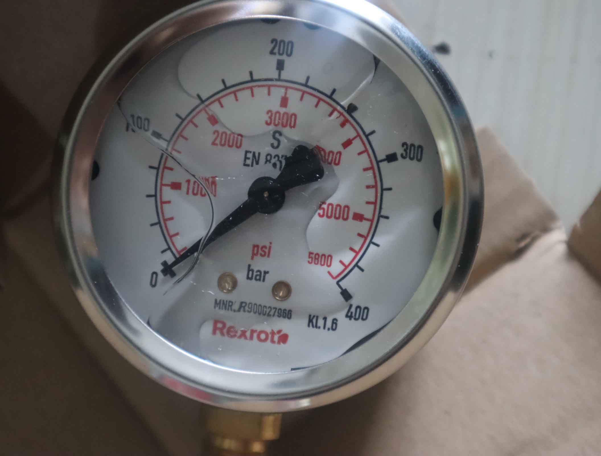 R900027966 ABZMM 63- 400BAR/PSI-U/V-G 力士乐REXROTH压力表