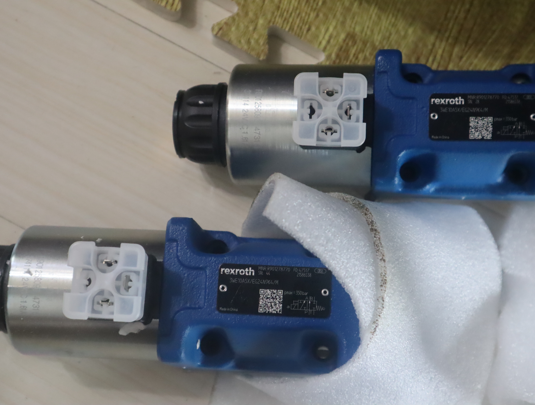 R901278770 3WE10A51/EG24N9K4/M 德国力士乐REXROTH电磁阀