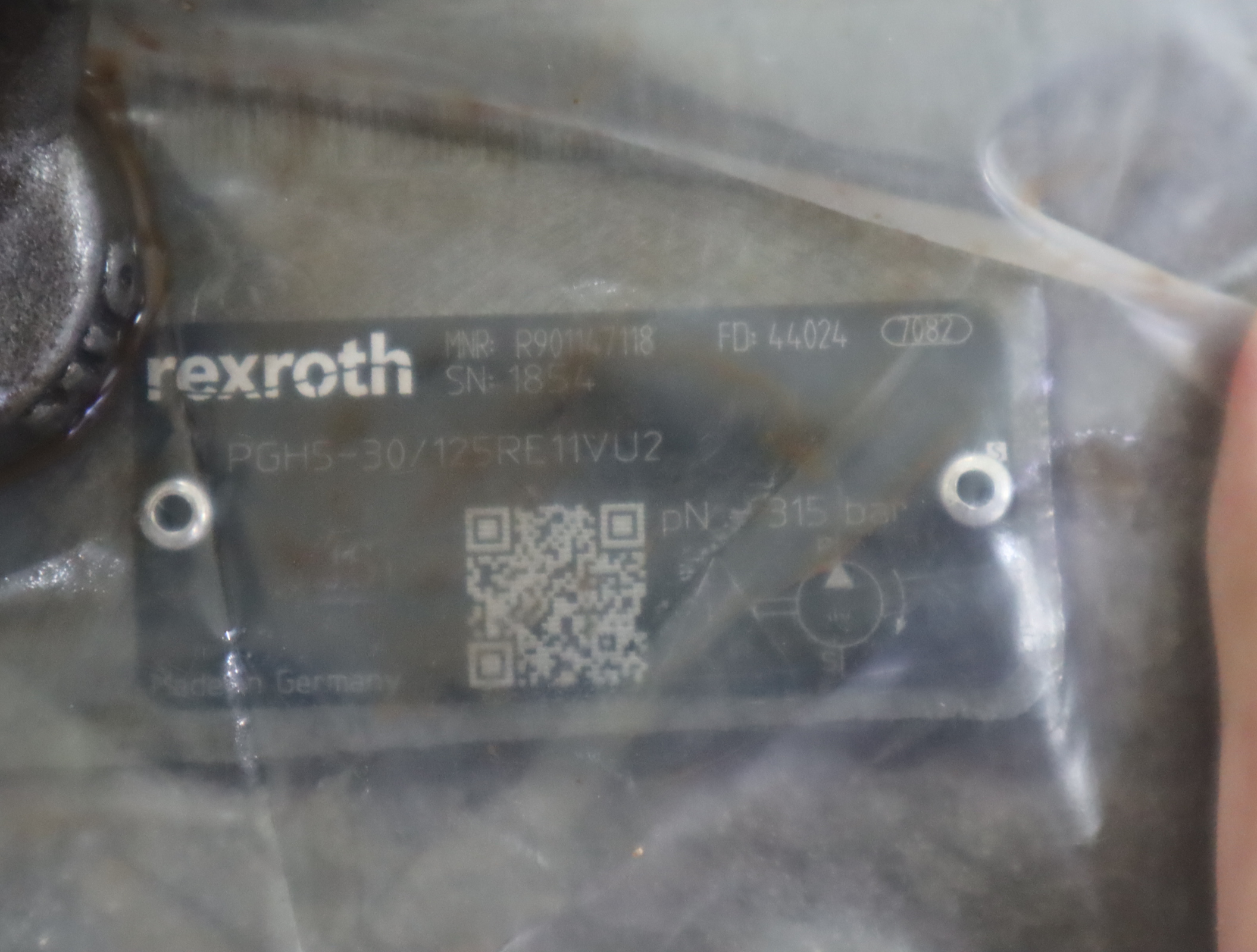 R901147118 PGH5-30/125RE11VU2 德国力士乐REXROTH齿轮泵