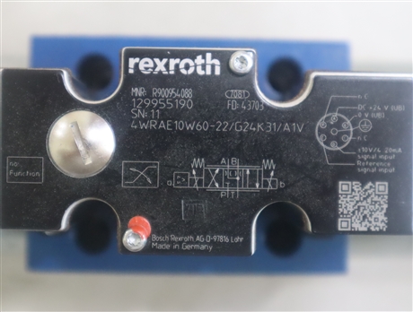 R900954088 4WRAE10W60-2X/G24K31/A1V 德国力士乐REXROTH比例阀