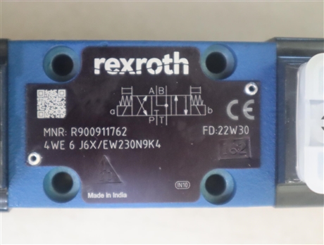 R900911762 4WE6J62/EW230N9K4 力士乐REXROTH电磁阀
