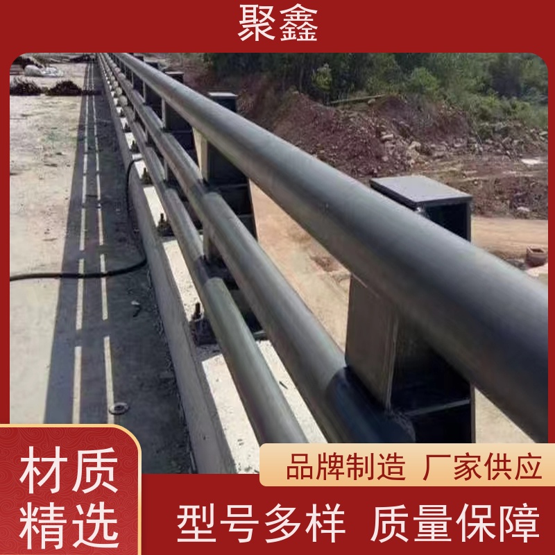聚鑫 甘肃护栏立柱 别墅区湖边散步防护栏 坚固耐用不变形