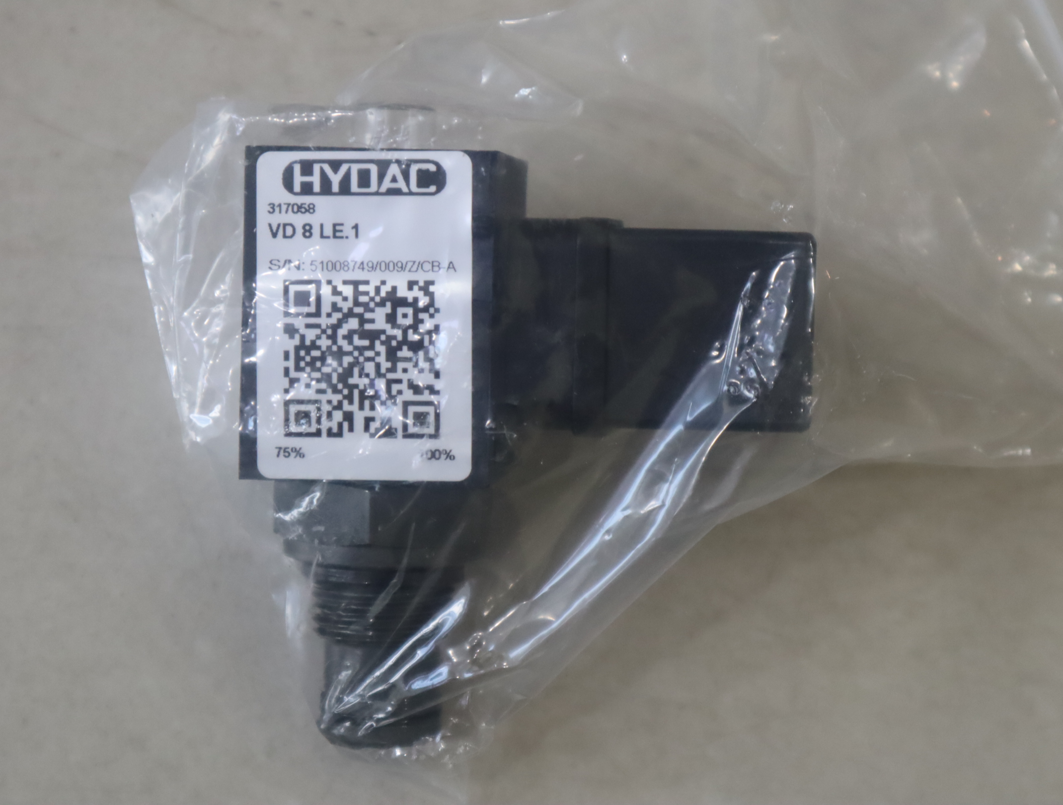 317058 VD8LE.1 Z/CD-A 贺德克HYDAC压力开关压力继电器 传感器