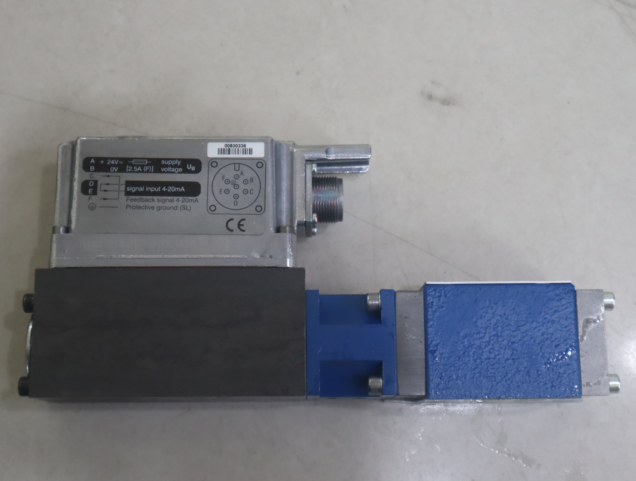 力士乐比例阀0811402083 DREBE6X-11/175MG24K31F1M 德国REXROTH