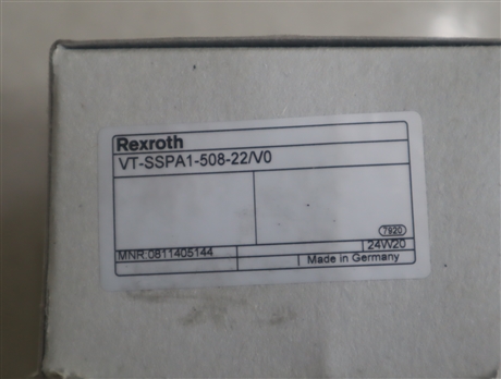 0811405144 VT-SSPA1-508-2X/V0 德国力士乐REXROTH放大器
