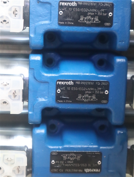 R901278761 4WE10E52/EG24N9K4/M 德国力士乐REXROTH电磁阀