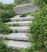 仿古地面 老石条厂家 条纹长石花岗岩 锈石旧石板