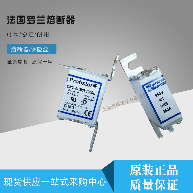 DN000UB69V80L法国罗兰ferraz原装正品全新快速熔断器保险丝