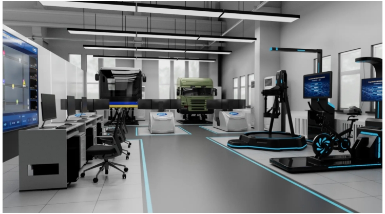 ErgoSIM特种车辆人车路环境模拟实验室