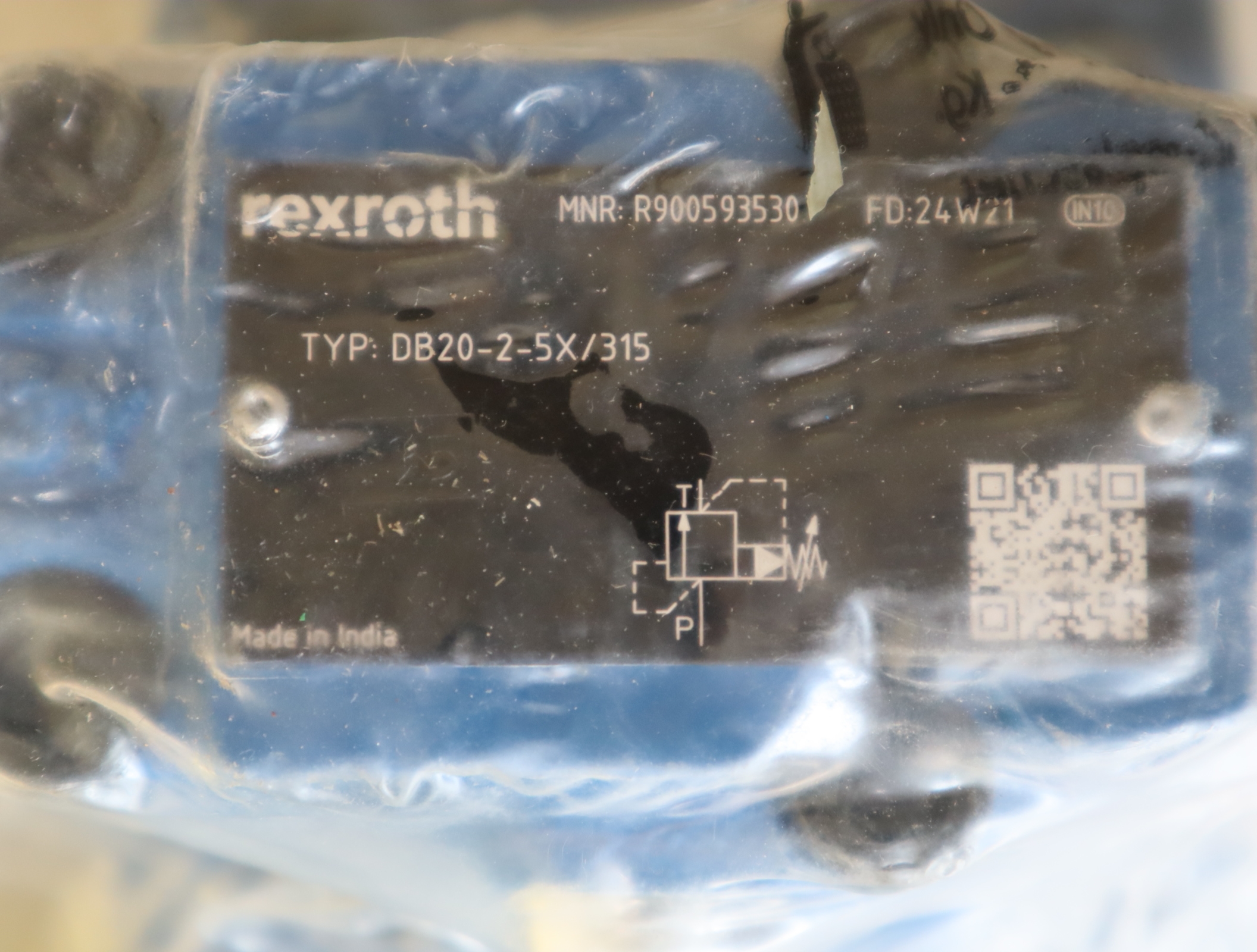 R900593530 DB20-2-50/315 DB20-2-51/315德国力士乐REXROTH溢流阀