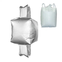 供应铝箔吨袋内衬膜防潮避光上下料口化工颗粒包装内衬袋承重抗压