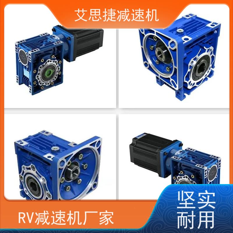 蜗杆减速机 制冰机机械设备 RV063-10-90B14 艾思捷 双出轴