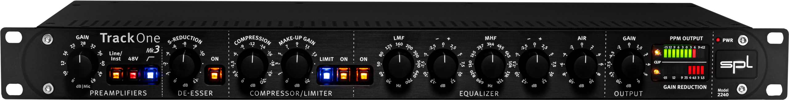SPL Track One MK3顶极话放通道条